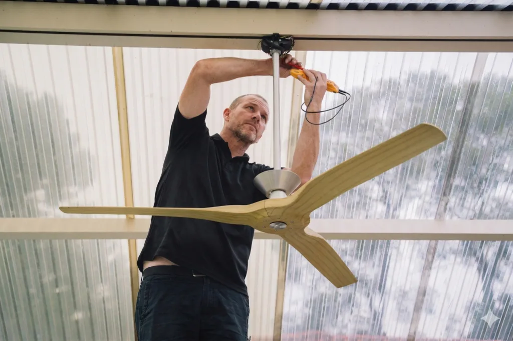 Glenwood electrician performing a switchboard upgrade